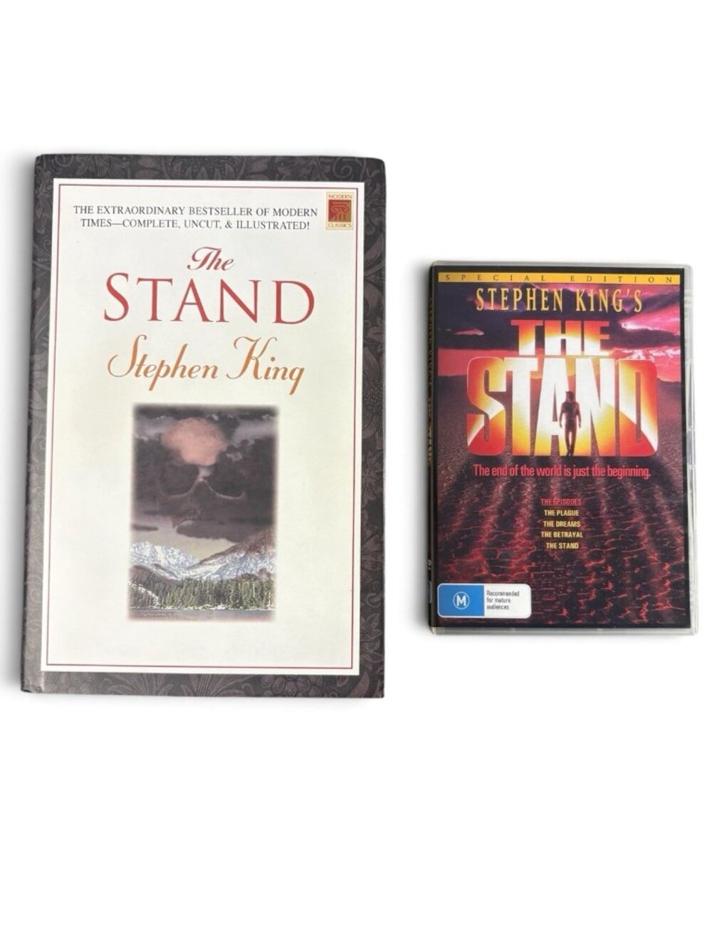 Stephen King The Stand Complete Uncut Hardcover + 2-Disc Special Edition DVD